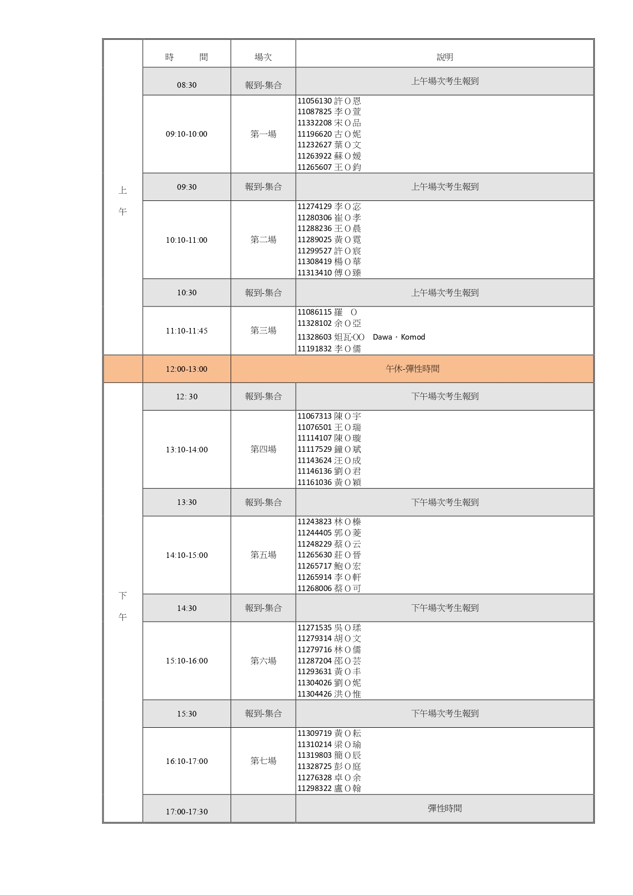順序表